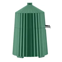 alessi - presse-agrumes électrique plissé - vert/h x ø 28x18,5cm/avec connecteur eu