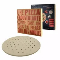 pierre à pizza 38 cm, cookut - cookut