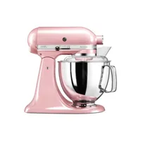 kitchenaid robot pâtissier rose romantique 300w 4,8l 5ksm175psesp