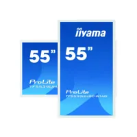 iiyama prolite tf5539uhsc-w1ag écran plat de pc 139,7 cm (55) 3840 x 2160 pixels 4k ultra hd led écran tactile multi-utilisateur blanc tf5539uhsc-w1ag