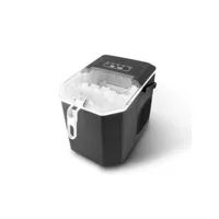 machine à glaçons noire cubeo black de la marque kitchencook