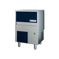 machine à glaçons granulaire pressée refroidissement à air - 85 kg/24 h - virtus - r290 -  500x660x695mm