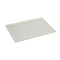 plat de presentation patisserie blanc smoke plexi 600x400mm - l2g -  - plexiglass600 400x3mm