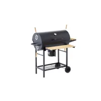 barbecue charbon mike - surface de cuisson 71 x 35 cm coo3451571031165