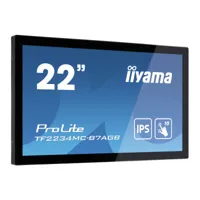 iiyama prolite tf2234mc-b7agb écran plat de pc 54,6 cm (21.5) 1920 x 1080 pixels full hd led écran tactile multi-utilisateur noir tf2234mc-b7agb