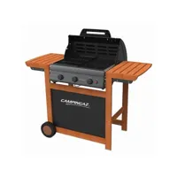 campingaz barbecue a gaz adelaide 3 woody l - acier emaille - 45x57 cm sub3000004859