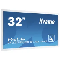 iiyama prolite tf3239msc-w1ag écran plat de pc 80 cm (31.5) 1920 x 1080 pixels full hd led écran tactile multi-utilisateur blanc tf3239msc-w1ag