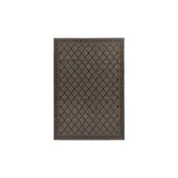 paris prix - tapis à motifs à poils plats splash gris 80 x 150 cm