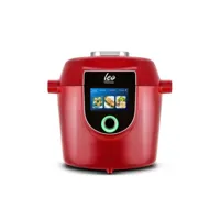 autocuiseur intelligent connecté avec recettes leo rouge kitchencook