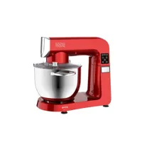 kitchen move - robot pâtissier multifonctions 7l 1800w rouge  bat-1572 red - stan