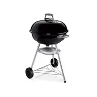 weber - barbecue à charbon 57cm avec chariot  1321004 - compact charcoal grill 1321004