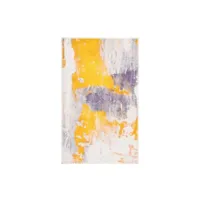 paris prix - tapis tissé à poils plats picassa vi multicolore 200 x 290 cm