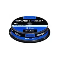 pack de dvd+r 8.5 gb dl double layer 8x speed  intenso