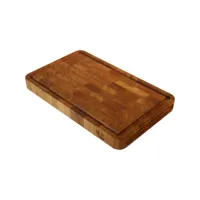 planche à découper en chêne huilé avec huile de lin offerte cut 40 x 25 cm