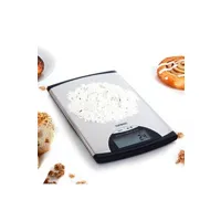 balance de cuisine duronic ks760 balance de cuisine numérique au design fin en acier inoxydable - 5 kg