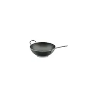 accessoire de cuisine lacor wok robust en aluminium 30 cm,