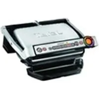 accessoire de cuisine tefal gc716d optigrill grill + accessoires pour gaufres - 2000 w - noir / acier inoxydable