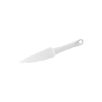 plat / moule generique zeller 41137 pâtisserie spatule à démouler plastique blanc 25,5 x 7,8 x 1,5 cm