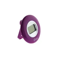 thermomètre / sonde otio thermomètre d'intérieur violet -