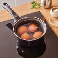 mini casserole antiadhérente acier émaillé 14 cm mathon