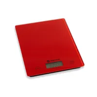 balance de cuisine digitale rouge 5 kg mathon