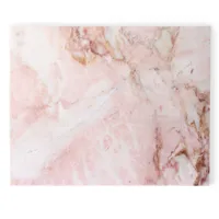 hkliving planche à découper hkliving marbre 50 x 40cm rose