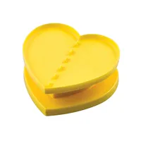 emporte pièce en forme de coeur + plaques à pâtisserie silikomart (x81)