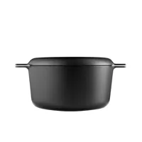 eva solo - faitout nordic kitchen 4.5l - noir/ø 24cm/convient à toutes les sources de chaleur