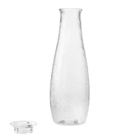 &tradition - carafe collect sc63 1,2l - transparent/verre soufflé à bouche/h 28cm/avec couvercle/résistant au lave-vaisselle