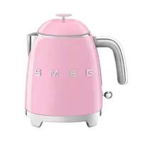 smeg - mini bouilloire klf05 0,8l - cadillac pink/h x ø 20,5x15cm