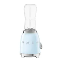 smeg - blender/mixeur mini pbf01 tritan™ renew - bleu pastel/laqué/lxhxp 14,2x33,5x13,6cm/600ml