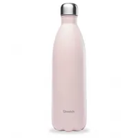 bouteille isotherme pastel 1 l, qwetch rose - qwetch