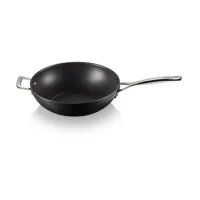 poêle wok les forgées aluminium forgé noir ø26 cm