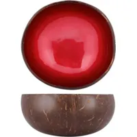 bol noya coco peinture rouge metallique