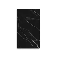 receveur de douche en résine extra plat à poser 70x100cm - marble noir - origine