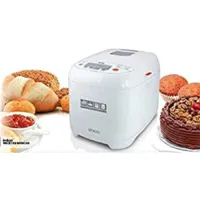 machine à pain avec 12 programmes 480w blanc