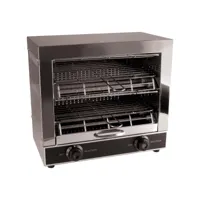 toaster inox double niveaux - l2g -  - inox440 260x400mm