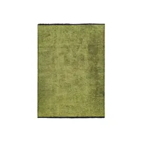 venice - tapis en coton et polyester tissé plat vert 160x230