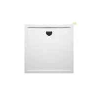 receveur de douche acrylique rectangulaire riho zurich 270 80x90x4,5 cm - sans siphon da70