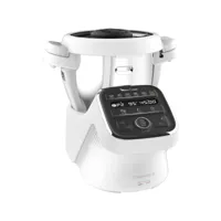 moulinex - robot cuiseur multifonctions 3l 1550w blanc/gris  hf80cb10 - companion xl hf80cb10