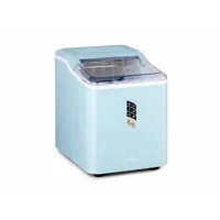 machine à glaçons - klarstein albaron -  glace 12 kg / 24 h - 1,5 l - écran - bleu