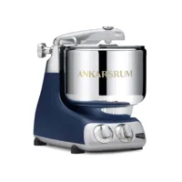 ankarsrum - robot pâtissier multifonctions 7l 1500w bleu royal  akm6230rb -