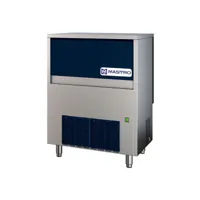 machine à glaçons refroidissement à eau - 88 kg/24 h - virtus - r290 -  735x603x1020mm