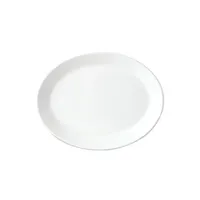 ustensile de cuisine materiel ch pro plats creux ovales 342 mm steelite simplicity white - x 12 - - porcelaine 342.5