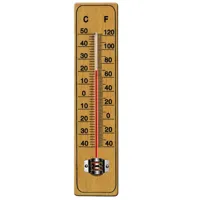 thermomètre en bois pour intérieur et extérieur