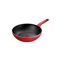 tefal daily expert poêle wok 28 cm rouge
