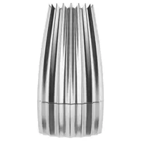 alessi - moulin à épices gring en métal, fonte d'aluminium couleur métal 16.87 x 14.2 cm designer william alsop made in design