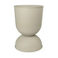 cache-pot beige hourglass s - ferm living